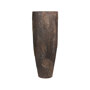 Pottery Pots Oyster Dax ronde plantenbak hoog bruin